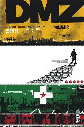 Couverture du livre « DMZ : Intégrale vol.2 » de Riccardo Burchelli et Brian Wood aux éditions Urban Comics