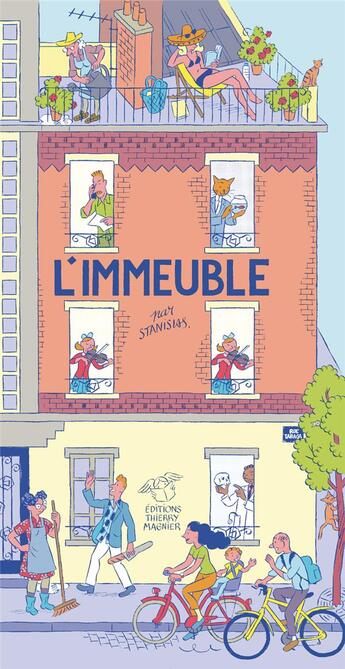 Couverture du livre « L'immeuble » de Stanislas Barthelemy aux éditions Thierry Magnier