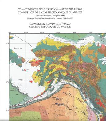 Couverture du livre « Carte geologique du monde au 1/50 000 000 » de  aux éditions Brgm