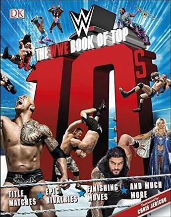 Couverture du livre « The wwe book of top 10s » de  aux éditions Dk Children