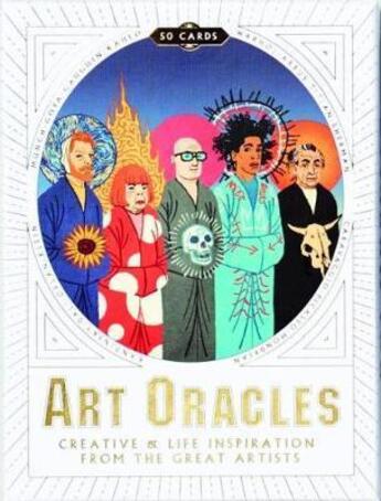 Couverture du livre « Art oracles: creative and life inspiration from 50 artists /anglais » de Tylevich Katya aux éditions Laurence King