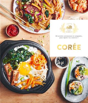 Couverture du livre « Corée : 60 recettes savoureuses et originales pour épater vos convives ! » de Jesiel Maxan aux éditions Hachette Pratique