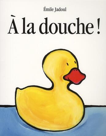 Couverture du livre « La douche (a) » de Emile Jadoul aux éditions Ecole Des Loisirs