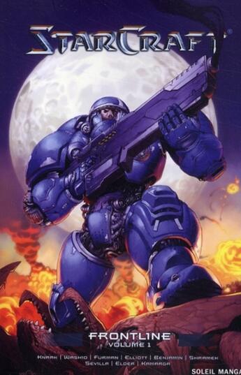 Couverture du livre « Starcraft frontline t.1 » de  aux éditions Soleil