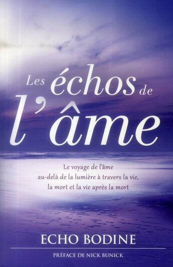 Couverture du livre « Les échos de l'âme » de Echo Bodine aux éditions Ada