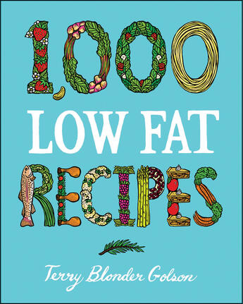 Couverture du livre « 1,000 Low-Fat Recipes » de Golson Terry Blonder aux éditions Houghton Mifflin Harcourt