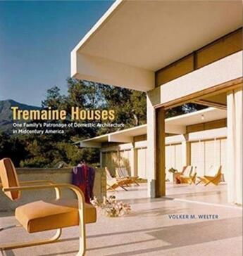 Couverture du livre « Tremaine houses » de Volker M. Welter aux éditions Getty Museum