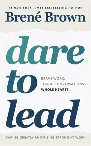 Couverture du livre « DARE TO LEAD » de Brene Brown aux éditions Vermilion