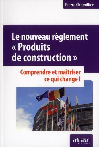 Couverture du livre « Le nouveau règlement 