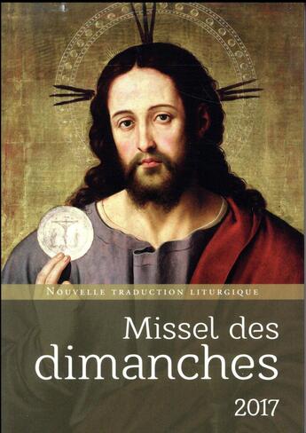 Couverture du livre « Missel des dimanches (édition 2017) » de  aux éditions Cerf