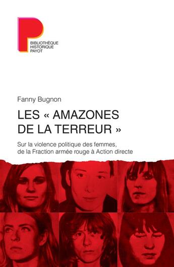 Couverture du livre « Les amazones de la terreur » de Bugnon Fanny aux éditions Payot