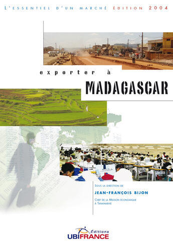 Couverture du livre « Madagascar » de Jean-Francois Bijon aux éditions Ubifrance