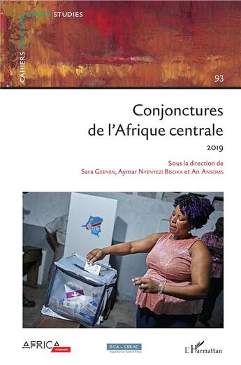 Couverture du livre « Conjonctures de l'Afrique centrale 2019 » de Sara Geenen et Aymar Nyenyezi Bisoka et An Ansoms aux éditions L'harmattan