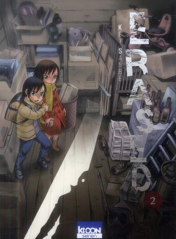 Couverture du livre « Erased Tome 2 » de Kei Sanbe aux éditions Ki-oon
