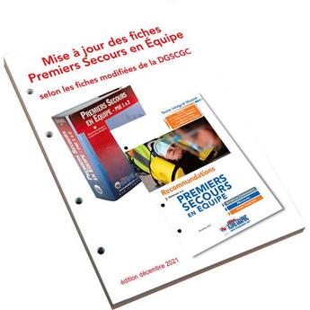 Couverture du livre « Mise a jour des fiches 