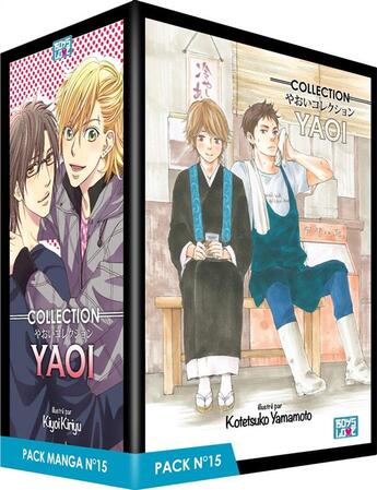 Couverture du livre « Coffret yaoi n°15 ; 5 tomes » de  aux éditions Boy's Love