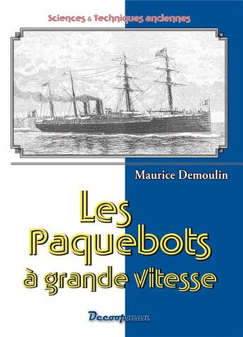 Couverture du livre « Les paquebots » de Demoulin-M aux éditions Decoopman