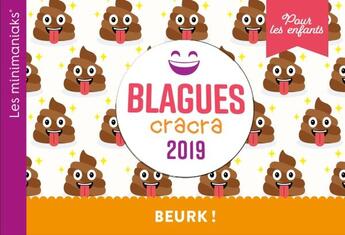 Couverture du livre « Blagues cracra pour les enfants (édition 2019) » de  aux éditions Editions 365