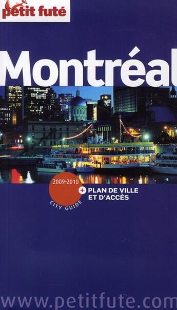 Couverture du livre « Montréal (édition 2009/2010) » de Collectif Petit Fute aux éditions Le Petit Fute