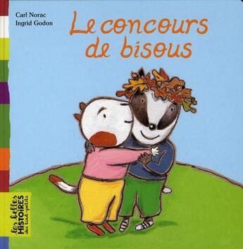 Couverture du livre « Le concours de bisous » de Delaisse-C+Godon-I aux éditions Bayard Jeunesse