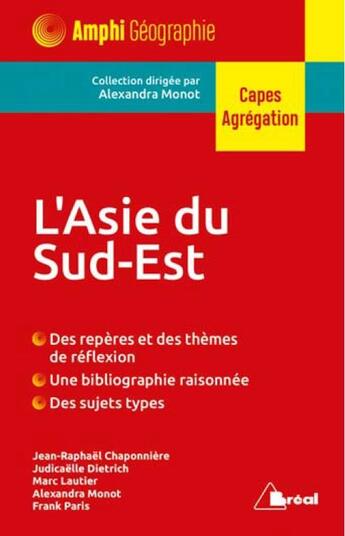 Couverture du livre « Asie du sud-est (l') » de Alexandra Monot aux éditions Breal