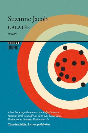 Couverture du livre « Galatée » de Suzanne Jacob aux éditions Boreal