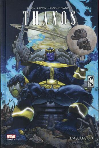 Couverture du livre « Thanos ; l'ascension de Thanos » de Simone Bianchi et Jason Aaron aux éditions Panini