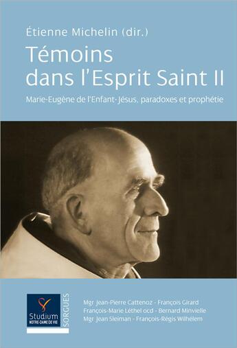 Couverture du livre « Témoins dans l'esprit saint t.2 ; Marie Eugène de l'enfant Jésus, paradoxes et prophétie » de N-Dame De Vie aux éditions Parole Et Silence