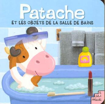 Couverture du livre « Dans La Salle De Bain » de Caillou aux éditions Petit Musc