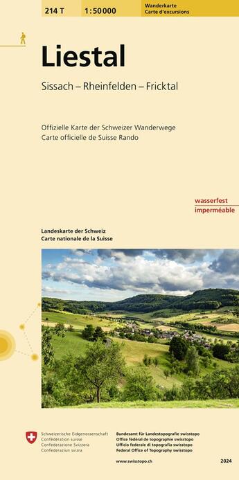 Couverture du livre « Liestal pédestre » de  aux éditions Ofts