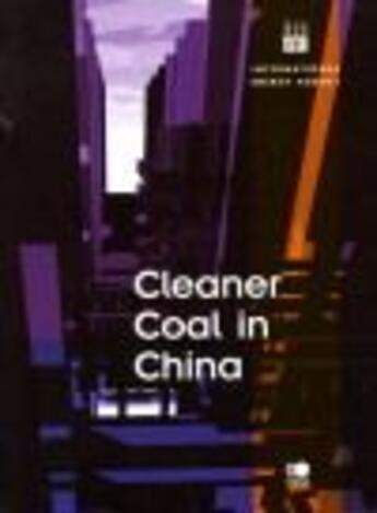Couverture du livre « Cleaner coal in China » de  aux éditions Ocde