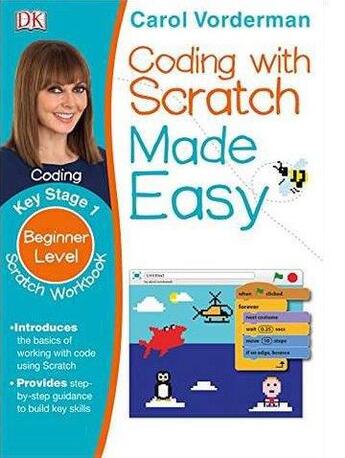 Couverture du livre « Coding With Scratch Made Easy » de Carol Vorderman aux éditions Dk Children