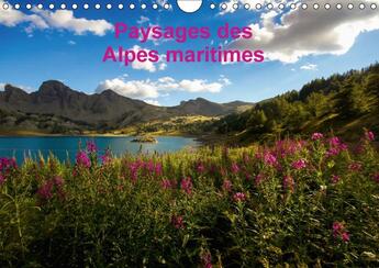 Couverture du livre « Paysages des alpes maritimes calendrier mural 2018 din a4 ho - les plus beaux paysages des al » de Photographe R aux éditions Calvendo