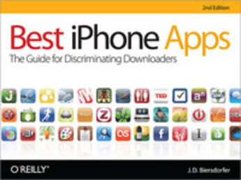 Couverture du livre « Best iPhone Apps » de Jude D. Biersdorfer aux éditions O'reilly Media