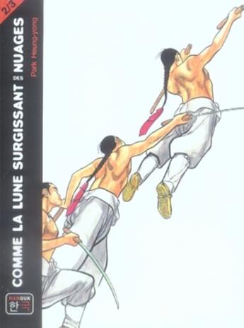 Couverture du livre « Comme la lune surgissant des nuages t2 » de Park Heung-Yong aux éditions Casterman