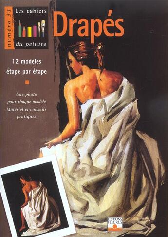 Couverture du livre « Les cahiers du peintre T.31 ; cahiers du peintre drapés » de  aux éditions Mango