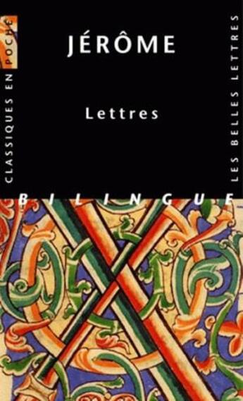 Couverture du livre « Lettres » de Jérôme (Saint) aux éditions Belles Lettres