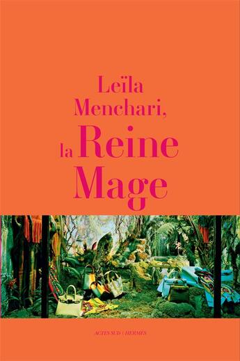 Couverture du livre « Leïla Menchari, la reine mage » de Michele Gazier aux éditions Actes Sud