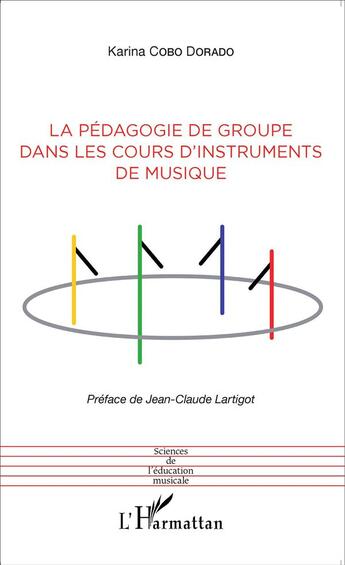 Couverture du livre « La pédagogie de groupe dans les cours d'instruments de musique » de Cobo Dorado Karina aux éditions L'harmattan