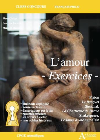 Couverture du livre « L'amour - exercices » de  aux éditions Atlande Editions