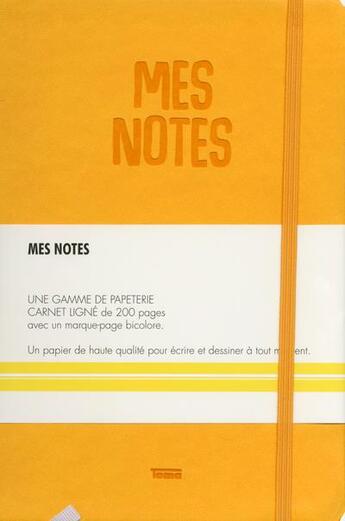 Couverture du livre « Notes cuir citron » de Nemesis aux éditions Toma