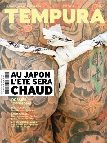 Couverture du livre « Tempura n 18 - japon, l'empire des sens ? - juillet 2024 » de  aux éditions Tempura