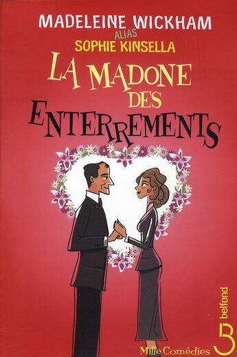 Couverture du livre « La madone des enterrements » de Madeleine Wickham aux éditions Belfond