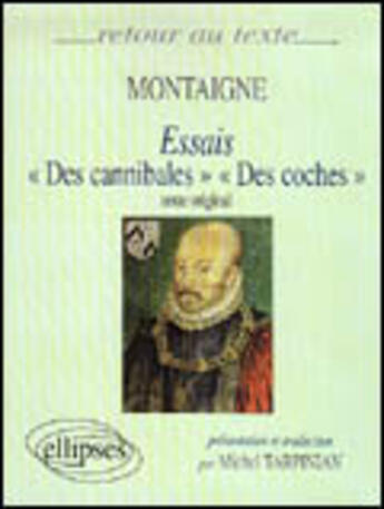 Couverture du livre « Montaigne ; essais 