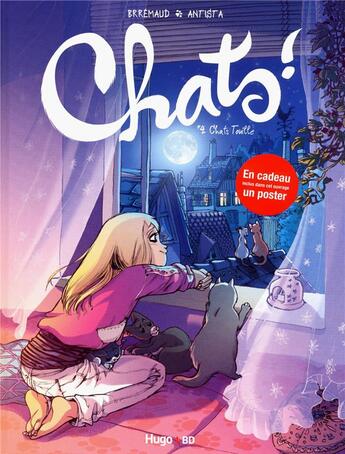 Couverture du livre « Chats ! Tome 4 » de Brremaud/Antista aux éditions Hugo Bd