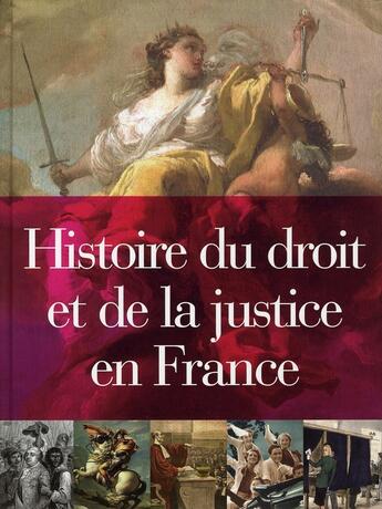 Couverture du livre « Histoire du droit et de la justice en France » de  aux éditions Prat Prisma