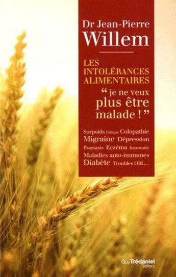 Couverture du livre « Intolérances alimentaires ; 