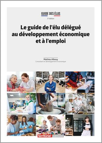 Couverture du livre « Le guide de l'élu délégué au développement économique et à l'emploi » de Mathieu Albouy aux éditions Territorial