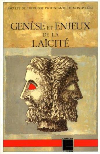 Couverture du livre « Genese enjeux laicite » de  aux éditions Labor Et Fides