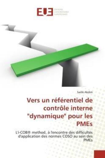 Couverture du livre « Vers un referentiel de controle interne 